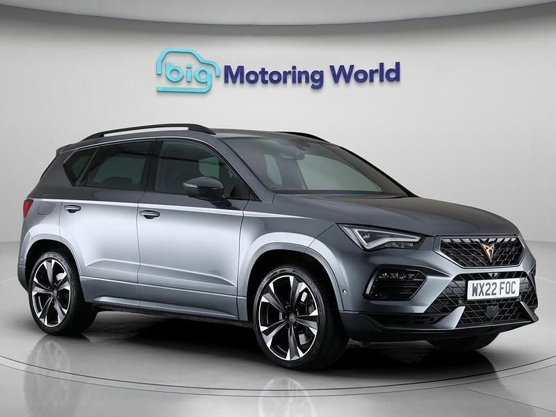 Grey Used 2022 Cupra Ateca VZ1 SUV | £21,300 (Good price) - Image 1/4