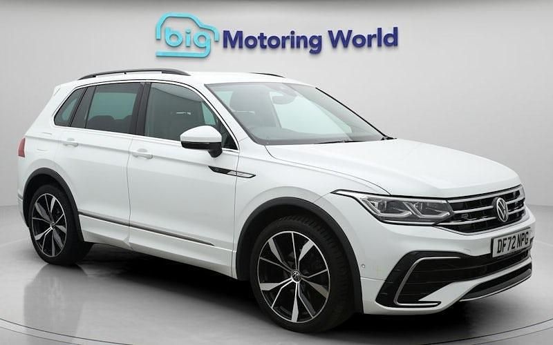 Used VW Tiguan R-line 150 HP (110 kW) 2023 White SUV