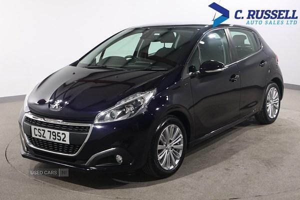 Used Peugeot 208 S 82 HP (60 kW) 2018 Blue Hatchback