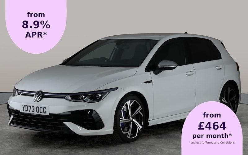 White Used 2023 VW Golf VIII R Hatchback | £32,411 (Fair price) - Image 1/2