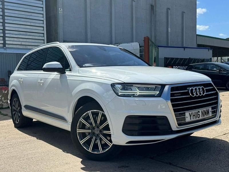 White Used 2016 Audi Q7 S-Line SUV | £25,500 (Fair price) - Image 1/4