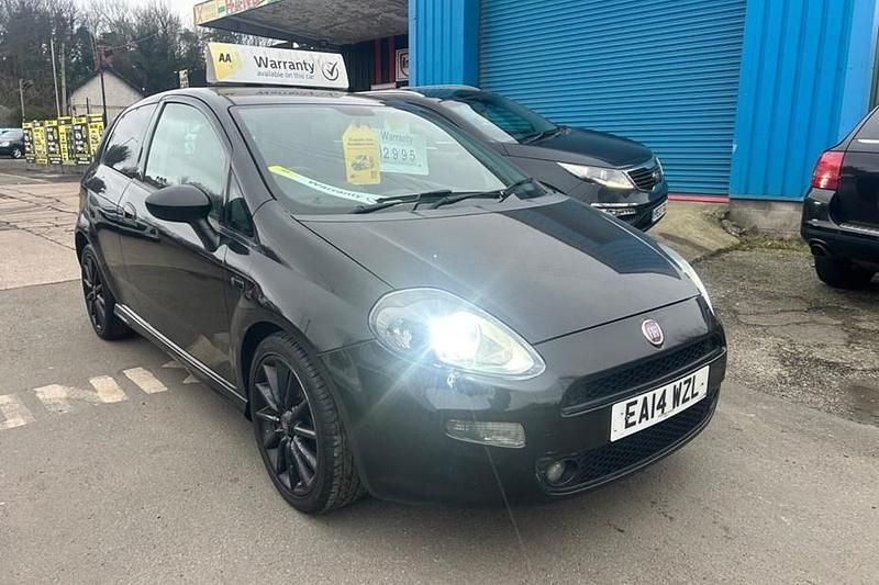 Used Fiat Punto 2014 Black Hatchback