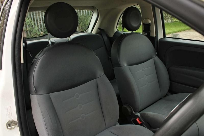 Used Fiat 500 Pop 69 HP (50 kW) 2009 White Cabriolet