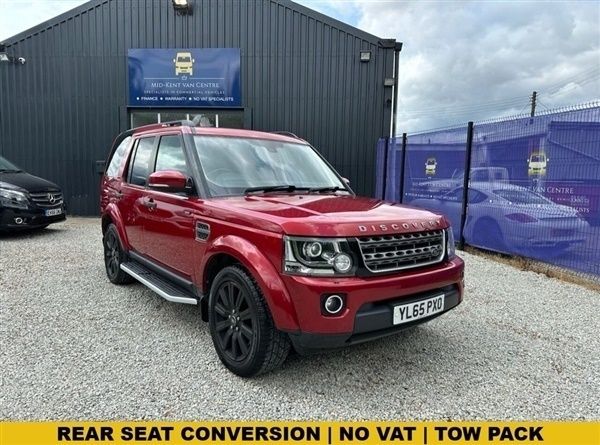 Red Used 2016 Land Rover Discovery 4 SE SUV | £14,495 (Super price) - Image 1/1