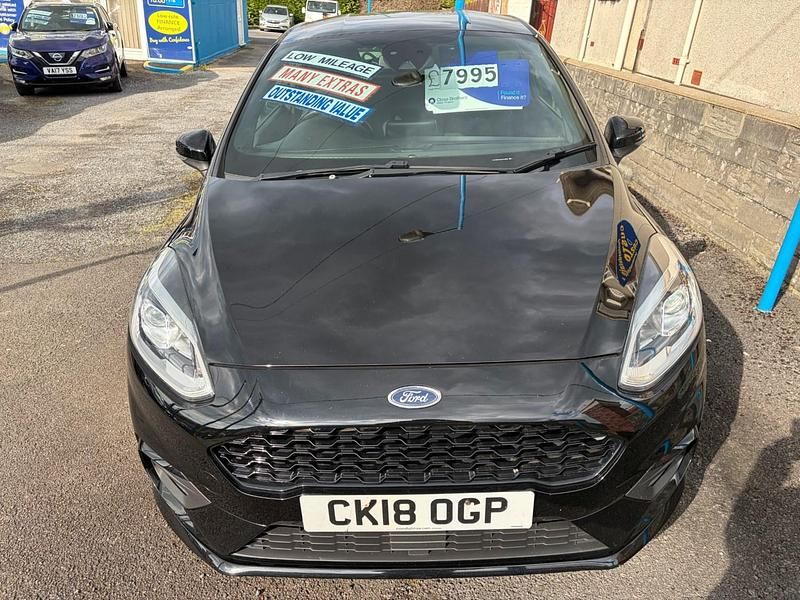 Used Ford Fiesta ST-Line 140 HP (102 kW) 2018 Black Hatchback
