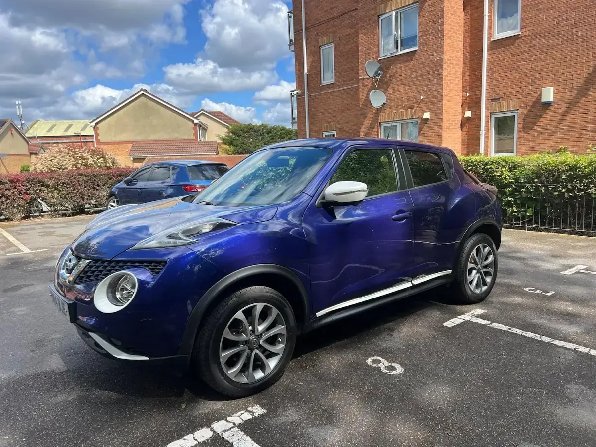 Used Nissan Juke Tekna 110 HP (80 kW) 2014 Blue SUV