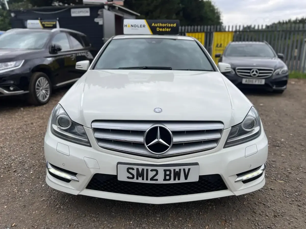 Used Mercedes C220 2012 White Sedan