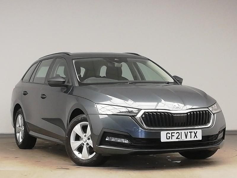 Used Skoda Octavia SE First Edition 116 HP (85 kW) 2021 Grey Estate