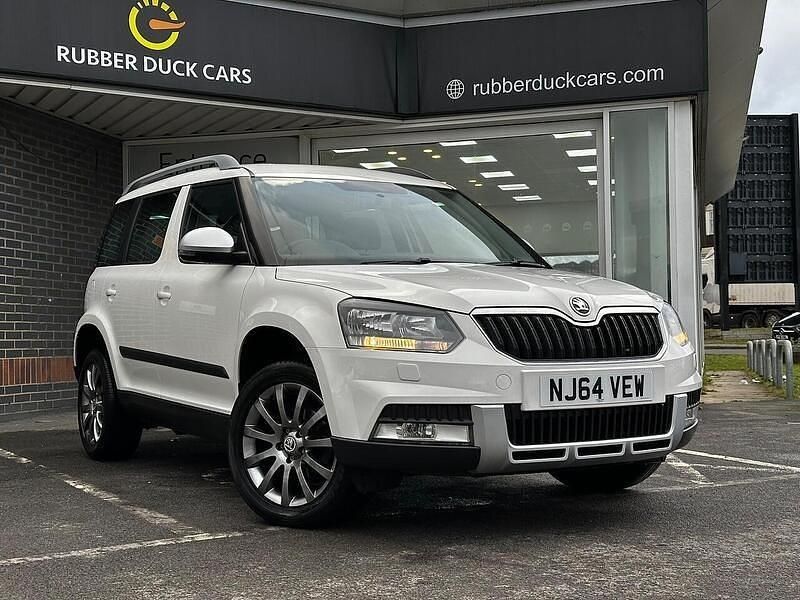 Used Skoda Yeti SE 105 HP (77 kW) 2014 White SUV