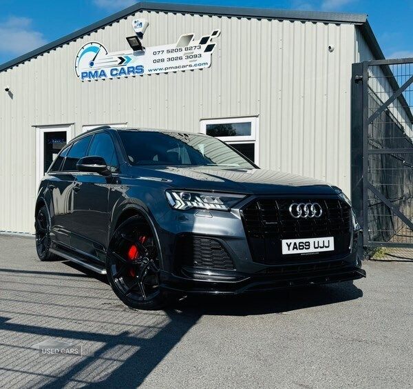 Grey Used 2020 Audi Q7 Black Edition SUV | £39,995 (A bit pricey) - Image 1/4