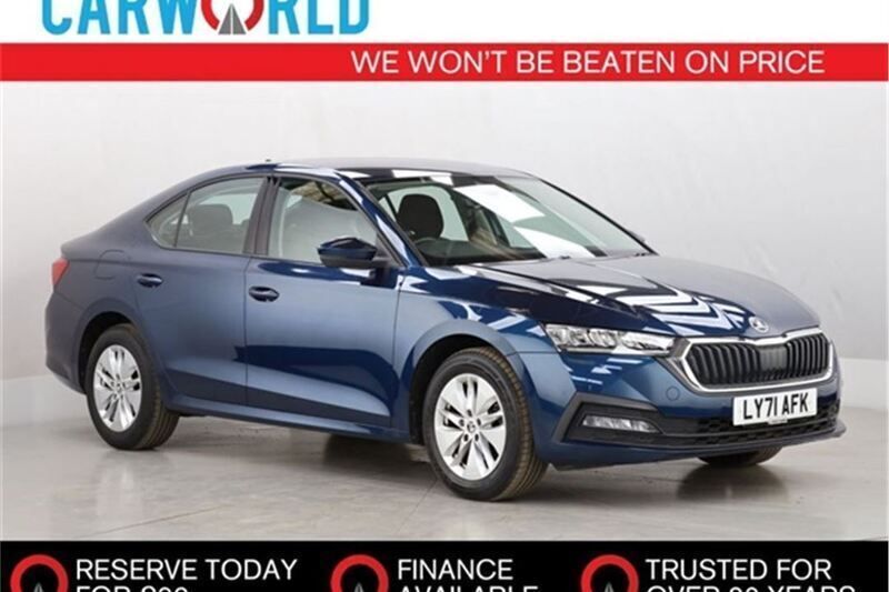 Blue Used 2022 Skoda Octavia SE Technology Hatchback | £15,990 (Good price) - Image 1/3
