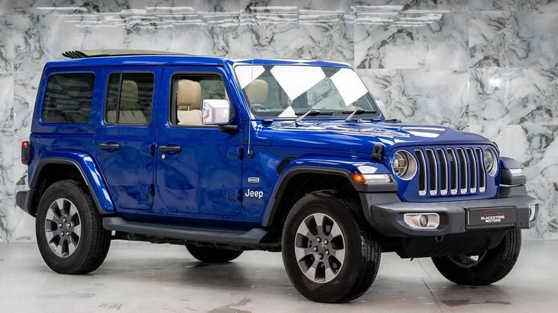 Blue Used 2020 Jeep Wrangler Overland SUV | £37,989 (Fair price) - Image 1/4