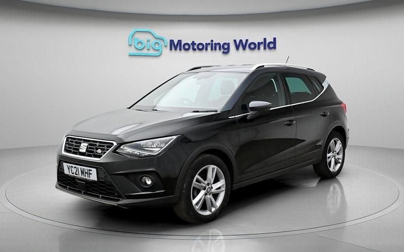 Used Seat Arona FR 110 HP (80 kW) 2021 Black SUV