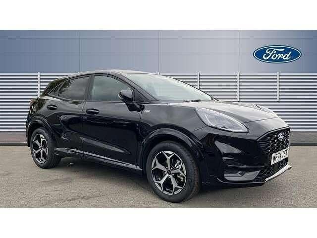Black Used 2024 Ford Puma ST-Line SUV | £20,280 (Fair price) - Image 1/4