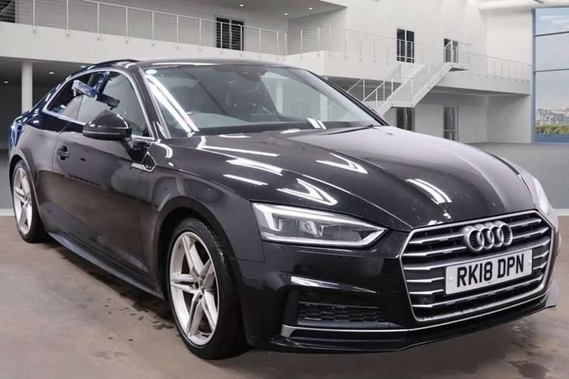 Black Used 2018 Audi A5 S-Line Coupe | £11,500 (Fair price) - Image 1/1