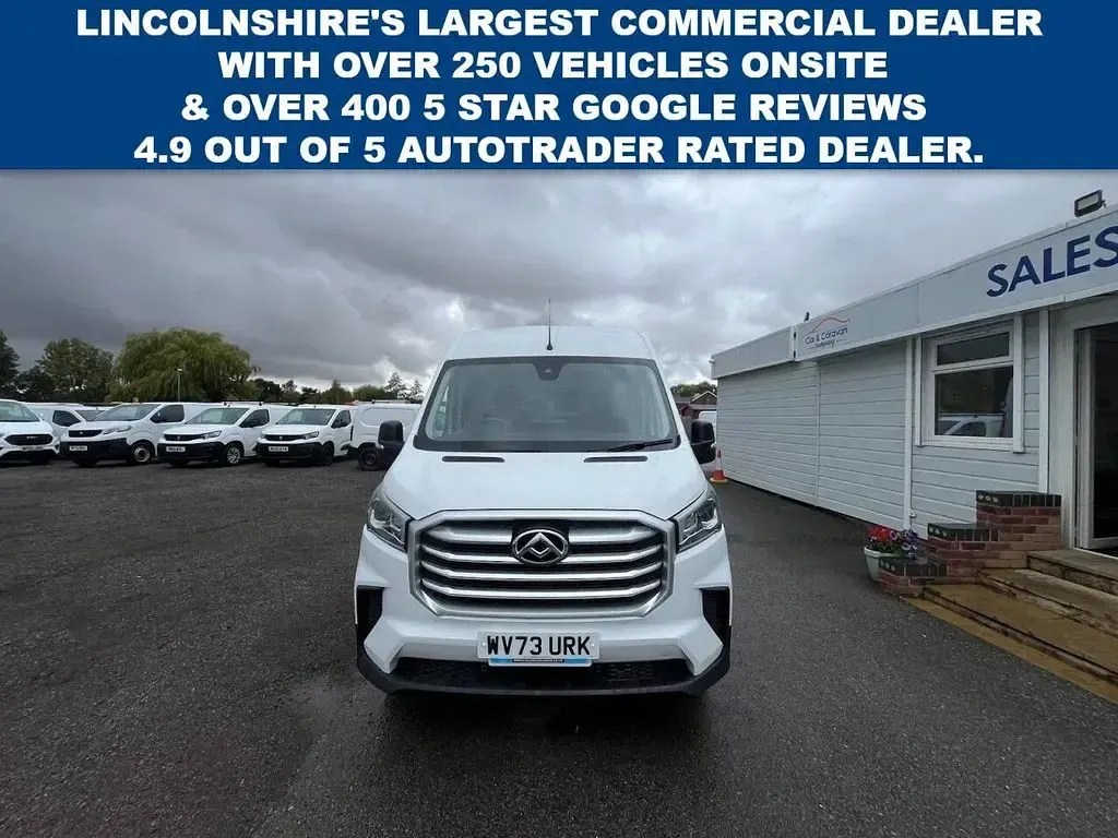 Used Maxus V90 163 HP (119 kW) 2023 White Van