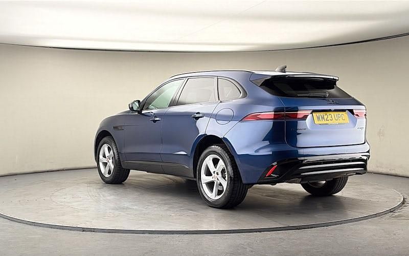 Used Jaguar F-Pace R-Dynamic 404 HP (297 kW) 2022 Bluefire blue SUV