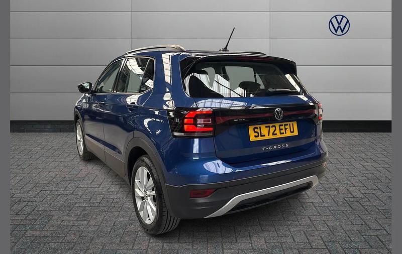 Used VW T-Cross SE 110 HP (80 kW) 2023 Blue SUV