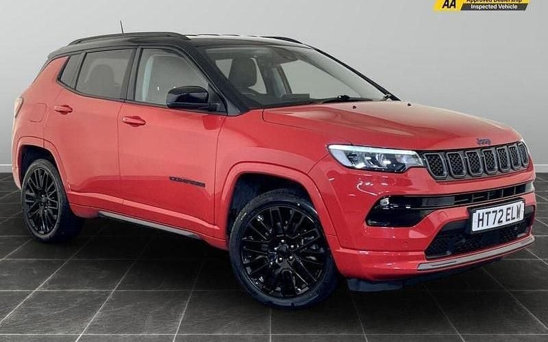 Red/black Used 2022 Jeep Compass SUV | £15,395 (Fair price) - Image 1/2