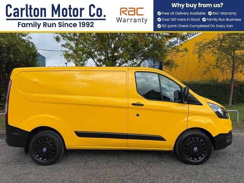 Used Ford Transit Custom 130 HP (95 kW) 2021 Yellow Van