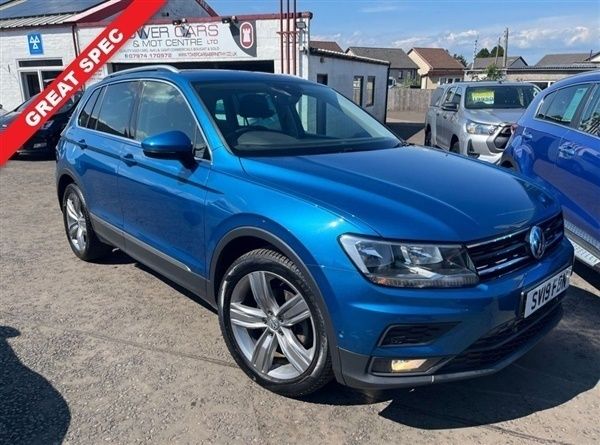 Blue Used 2019 VW Tiguan Match SUV | £14,750 (A bit pricey) - Image 1/1