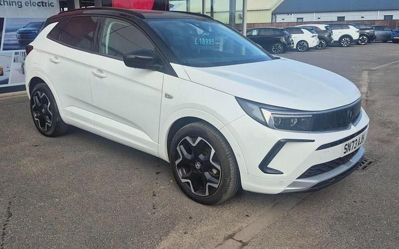 Used Vauxhall Grandland X Ultimate 131 HP (96 kW) 2023 White SUV