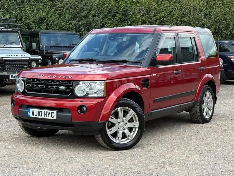 Red Used 2010 Land Rover Discovery 4 SUV | £7,995 (Expensive) - Image 1/4
