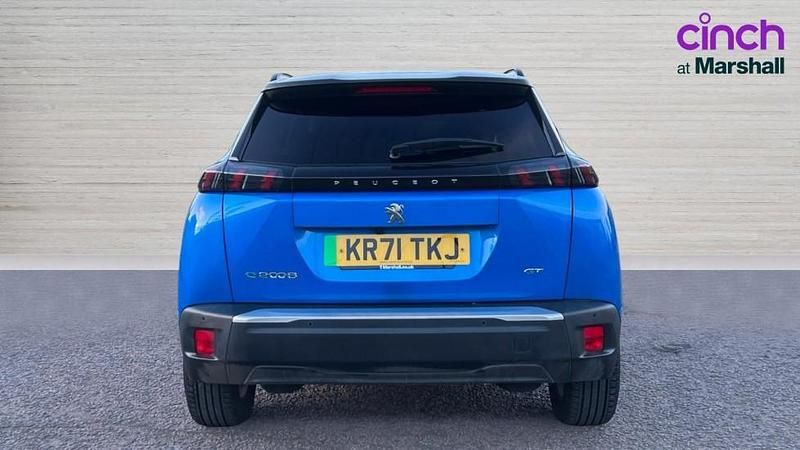 Used Peugeot e-2008 GTi 100 kW (136 HP) 2021 Blue SUV
