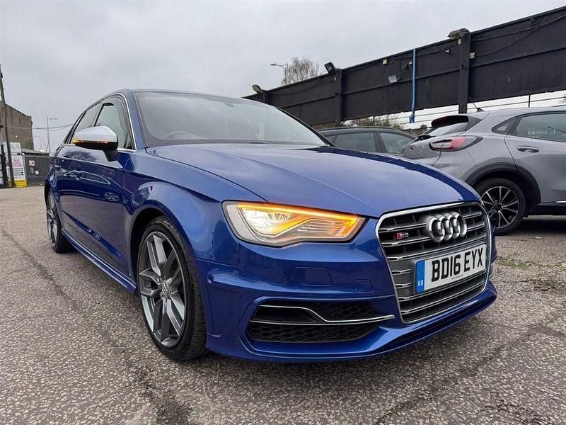 Blue Used 2016 Audi S3 Sportback Advanced Hatchback | £9,899 (Super price) - Image 1/4