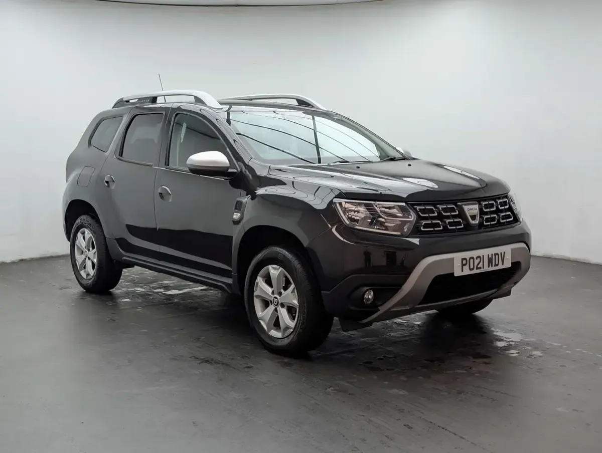 Second-hand Dacia Duster Comfort 130 CP (95 kW) 2021 Negru SUV