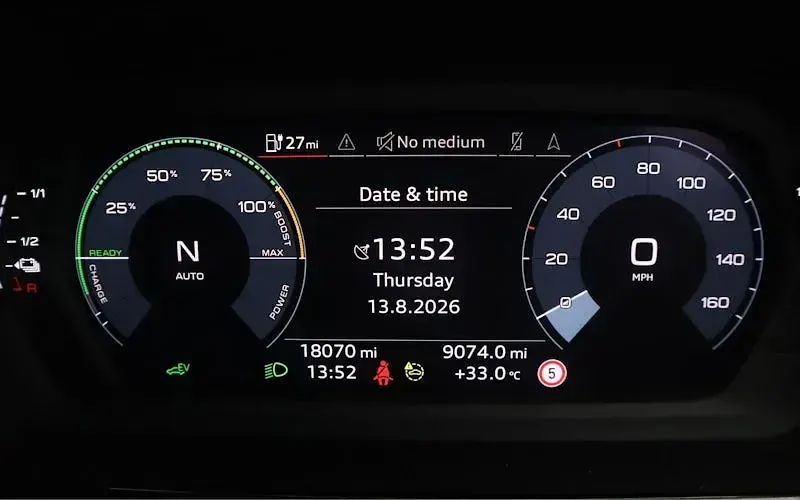 Used Audi A3 Sportback e-tron Sport 204 HP (150 kW) 2024 Black Hatchback
