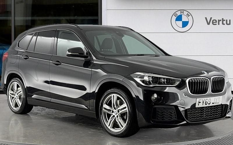 Black sapphire Used 2019 BMW X1 M Sport SUV | £17,147 (Good price) - Image 1/4