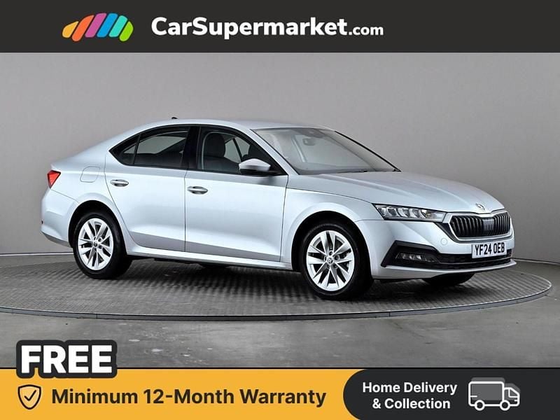 Silver Used 2024 Skoda Octavia SE Technology Hatchback | £18,197 (Good price) - Image 1/4