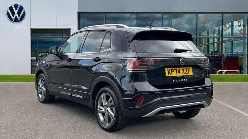 Usado VW T-Cross R-line 115 HP (84 kW) 2024 Preto SUV