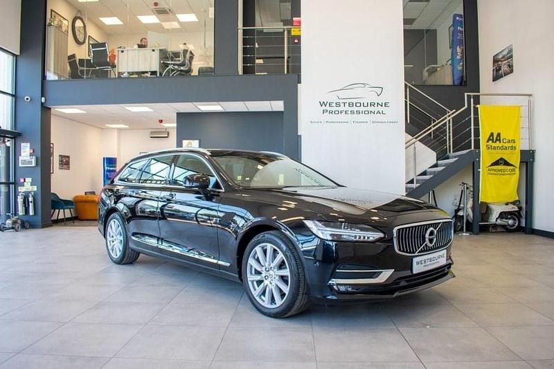 Black Used 2017 Volvo V90 Inscription Estate | £17,980 (Fair price) - Image 1/4