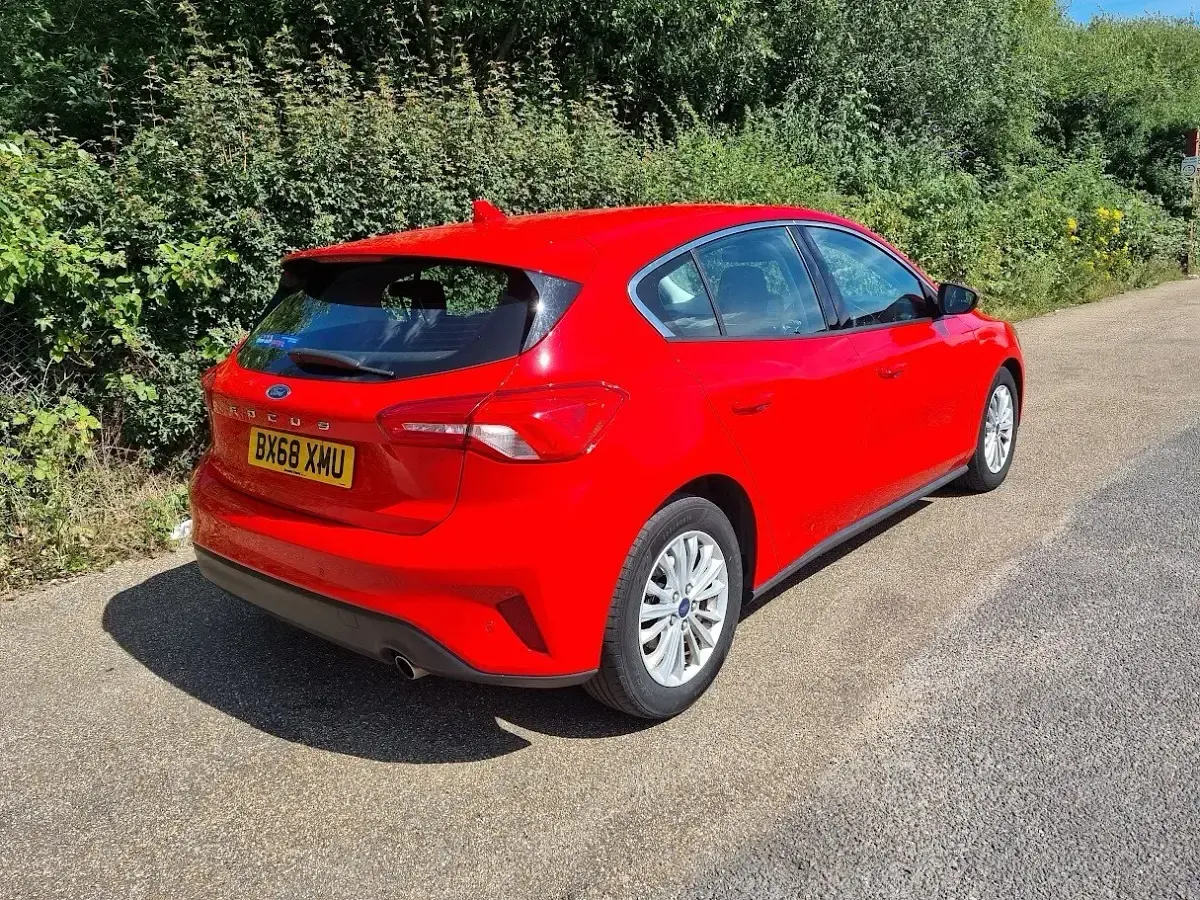 Used Ford Focus Titanium 2019 Red Hatchback