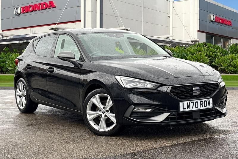 Used Seat Leon FR 150 HP (110 kW) 2021 Black Hatchback