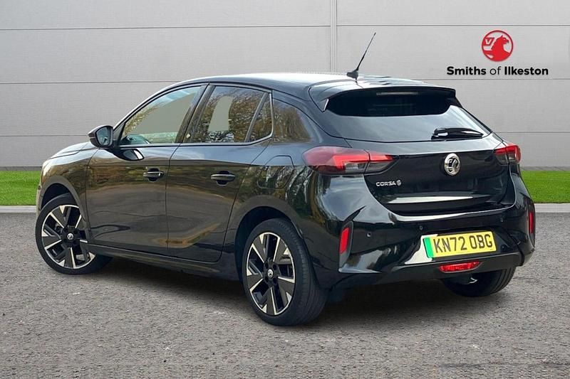Used Vauxhall Corsa-e SRi 98 kW (134 HP) 2022 Black Hatchback