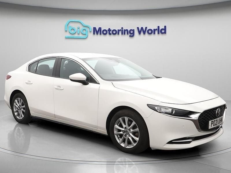 White Used 2021 Mazda 3 Sedan | £13,500 (Fair price) - Image 1/4