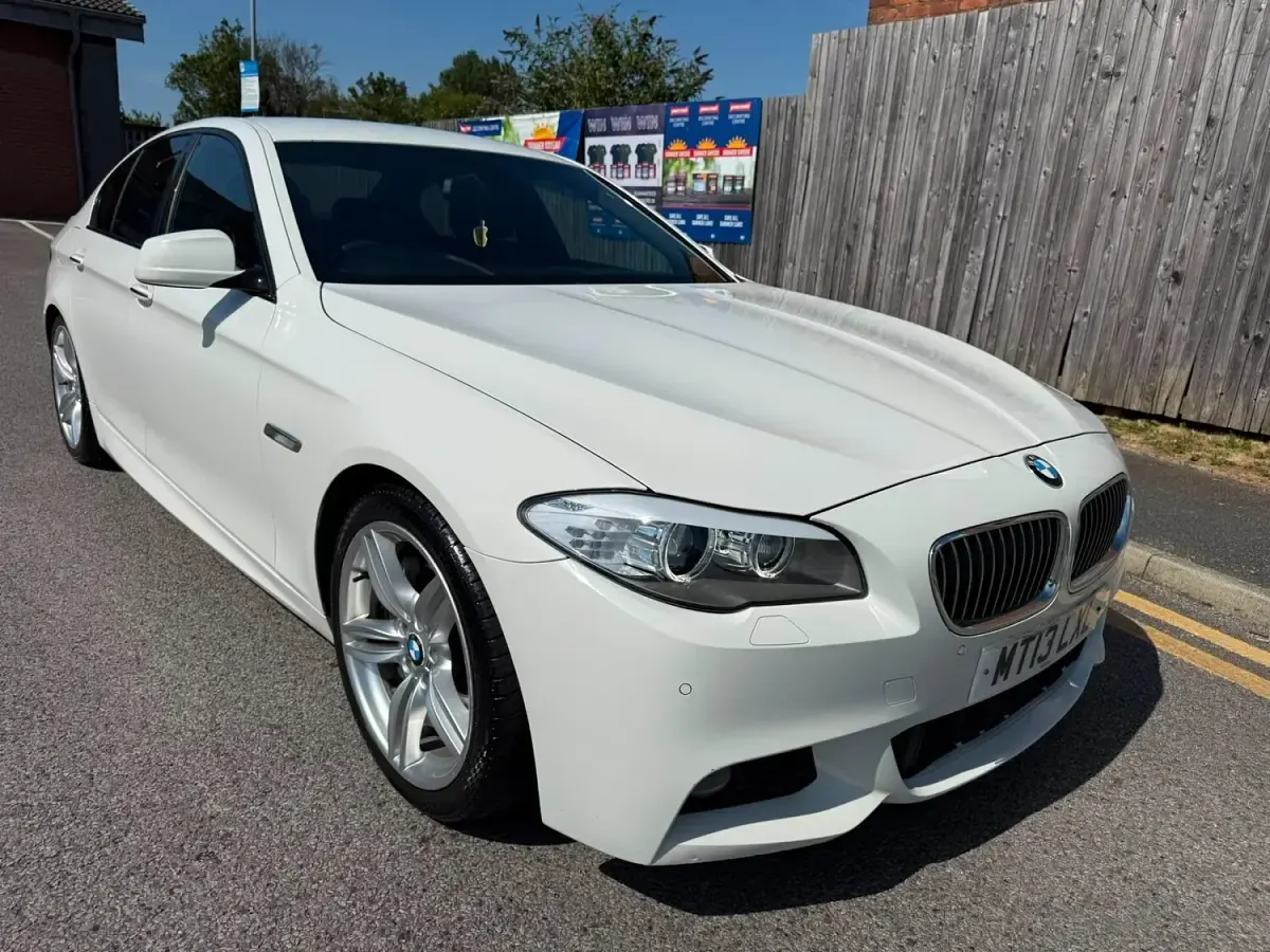 Used BMW 525 M Sport 218 HP (160 kW) 2013 White Sedan