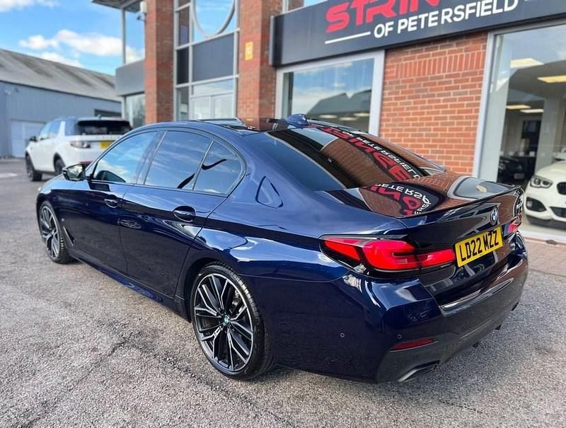 Used BMW 520 M Sport 2022 Blue Sedan