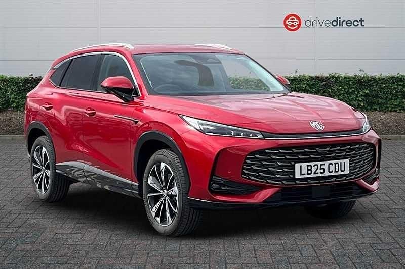 Tri coat dynamic red Used 2024 MG HS Trophy SUV | £23,900 - Image 1/4