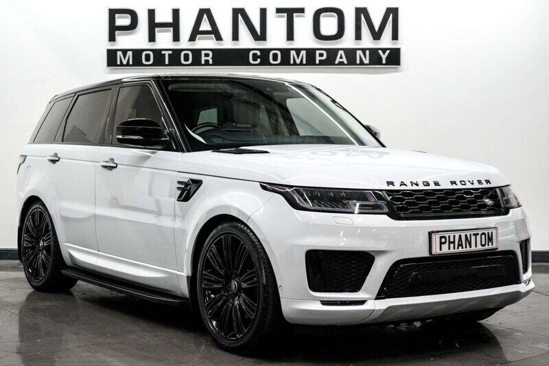 White Used 2018 Land Rover Range Rover Sport Autobiography Dynamic SUV | £37,750 (A bit pricey) - Image 1/4
