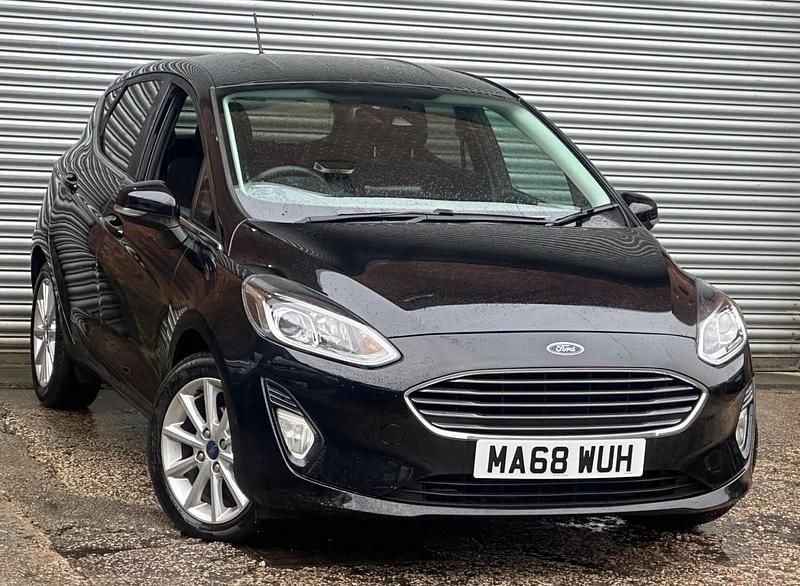 Used Ford Fiesta Titanium 2018 Black Hatchback