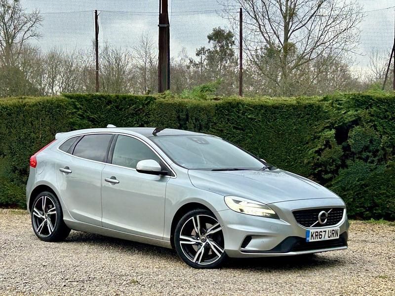Used Volvo V40 R-Design Pro 2017 Silver Hatchback