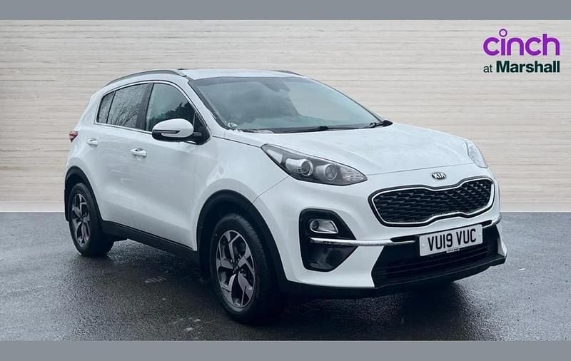 White Used 2019 Kia Sportage SUV | £11,418 (Good price) - Image 1/4