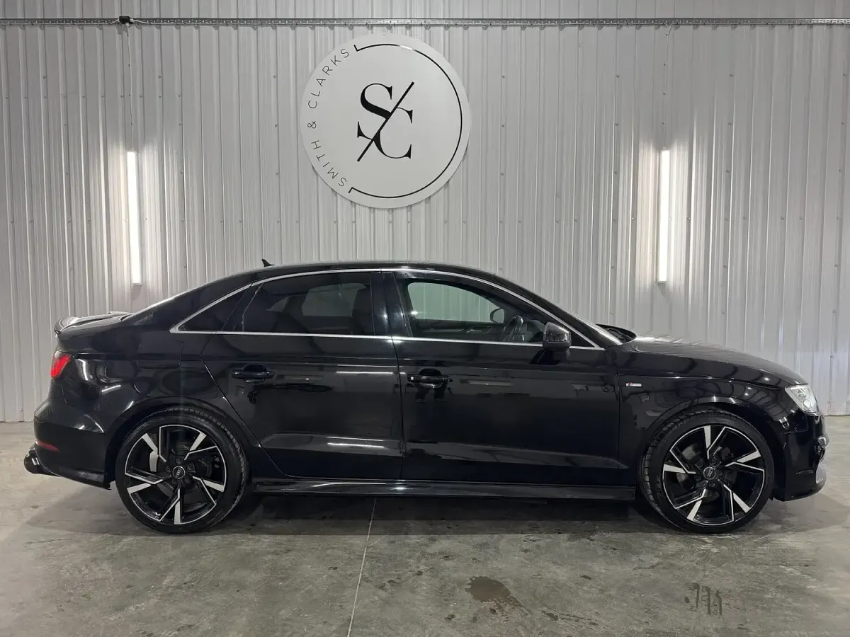 Used Audi A3 S-Line 110 HP (80 kW) 2014 Black Sedan