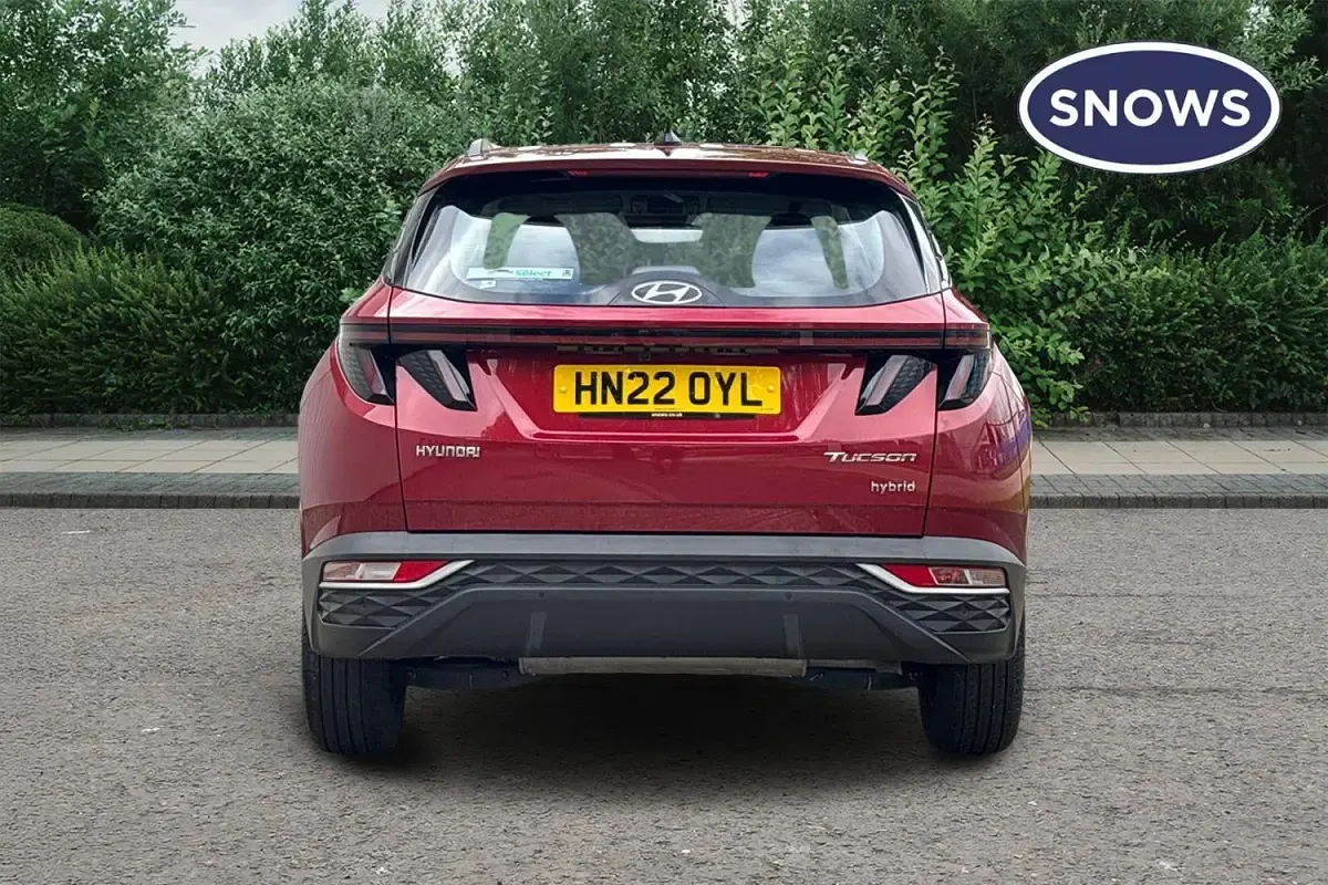 Begagnad Hyundai Tucson SE 230 HK (169 kW) 2022 Röd SUV