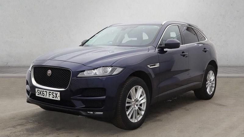 Used Jaguar F-Pace Portfolio 180 HP (132 kW) 2017 Blue SUV