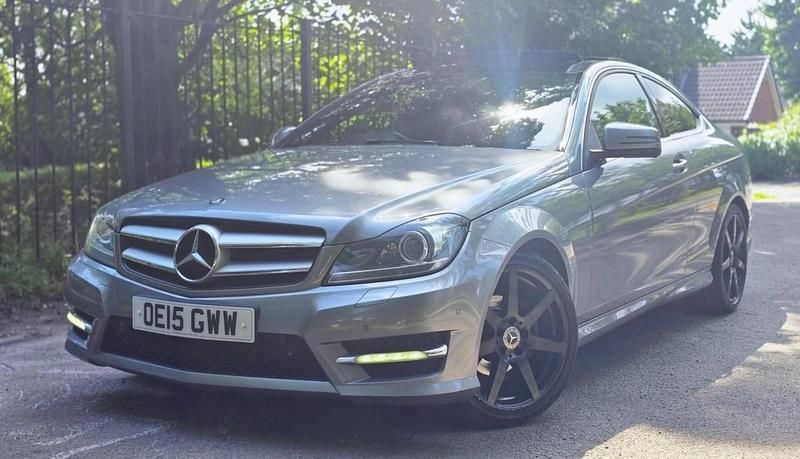 Silver Used 2015 Mercedes C250 Sport Edition Coupe | £7,490 (Super price) - Image 1/4